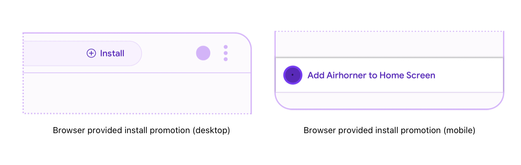 安装 PWA 提示